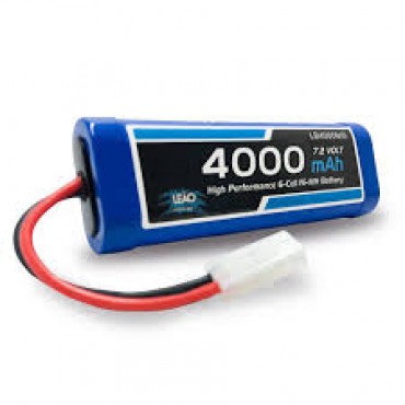 BATERIA DE NIMH 7,2V 4000MAH COM PLUG TAMIYA ALTA CAPACIDADE LB4000